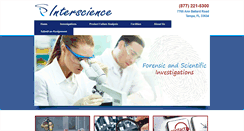 Desktop Screenshot of interscienceonline.com